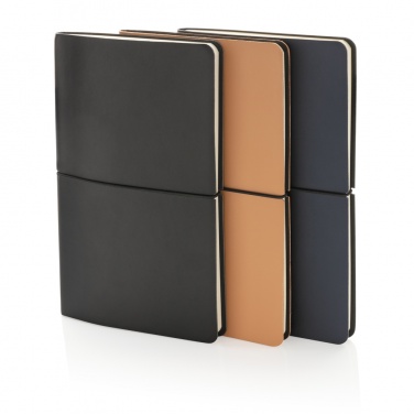 Logotrade promotional item image of: Modern deluxe softcover A5 notebook