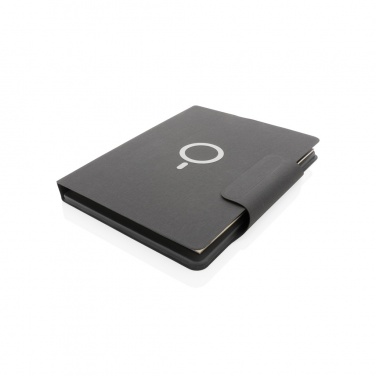 Logotrade promotional items photo of: Artic Magnetic 10W wireless charging A4 portfolio