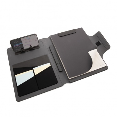 Logotrade promotional items photo of: Artic Magnetic 10W wireless charging A4 portfolio