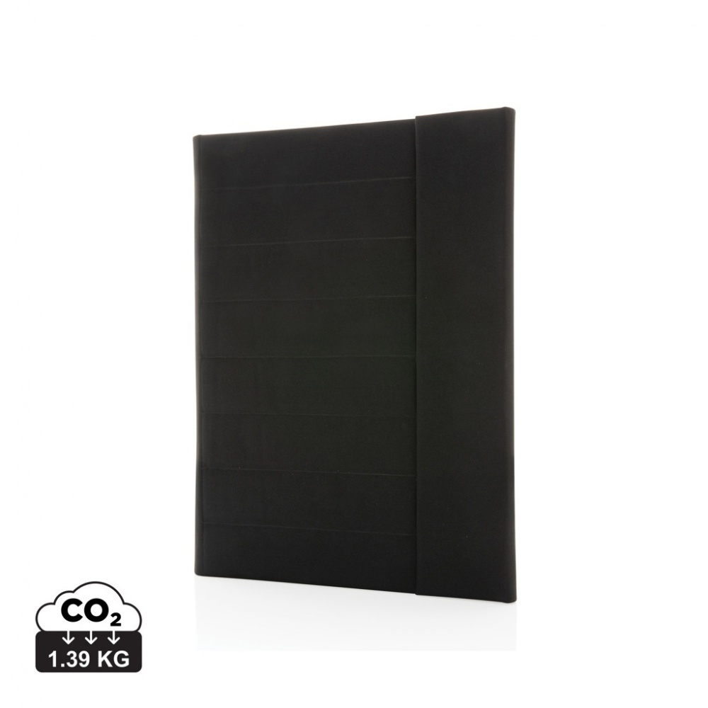 Logo trade promotional giveaway photo of: Impact Aware™ A4 portfolio with magnetic closure
