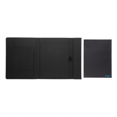 Logo trade promotional giveaway photo of: Impact Aware™ A4 portfolio with magnetic closure