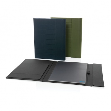 Logo trade business gifts image of: Impact Aware™ A4 portfolio with magnetic closure