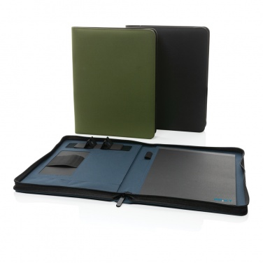 Logo trade promotional product photo of: Impact Aware™ deluxe 300D tech portfolio with zipper