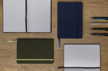 Logo trade promotional item photo of: GRS certified RPET A5 notebook