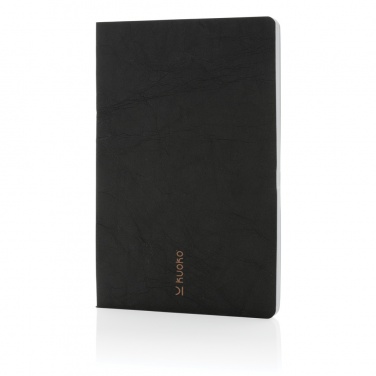 Logotrade corporate gift picture of: Salton A5 GRS certified recycled paper notebook