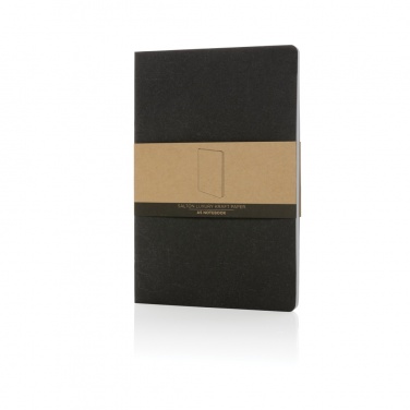 Logotrade promotional items photo of: Salton A5 GRS certified recycled paper notebook