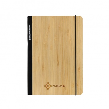Logo trade promotional items picture of: Scribe bamboo A5 Notebook