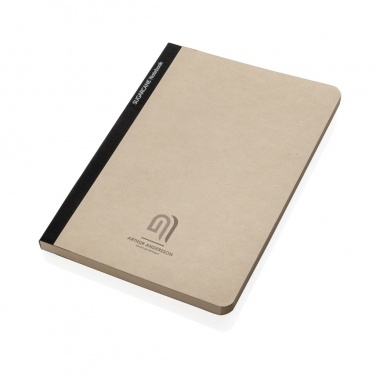 Logo trade business gift photo of: Stylo Sugarcane paper A5 Notebook