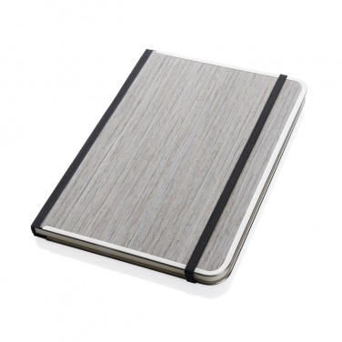 Logo trade promotional merchandise picture of: Treeline A5 wooden cover deluxe notebook
