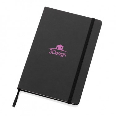 Logo trade promotional merchandise image of: Craftstone A5 recycled kraft and stonepaper notebook