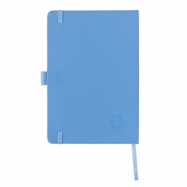 Logotrade advertising products photo of: Sam A5 RCS certified bonded leather classic notebook