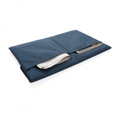 Logo trade business gift photo of: Magnetic closing 15.6" Laptop sleeve PVC free