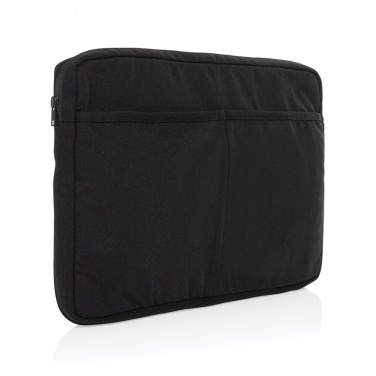 Logotrade promotional merchandise photo of: Laluka AWARE™ recycled cotton 15.6 inch laptop sleeve
