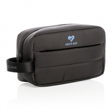 Logotrade promotional gift picture of: Impact AWARE™ RPET toiletry bag