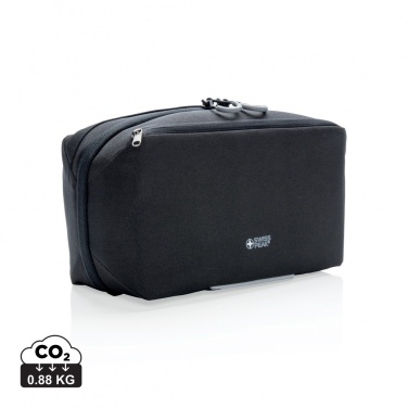 Logo trade promotional gift photo of: Swiss Peak AWARE™ toiletry bag PVC free