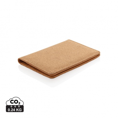 Logotrade business gift image of: Cork secure RFID passport cover