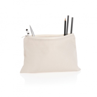 Logotrade promotional giveaway picture of: Impact Aware™ 285 gsm rcanvas pencil case undyed