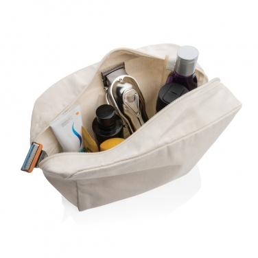 Logotrade advertising product image of: Impact Aware™ 285 gsm rcanvas toiletry bag undyed