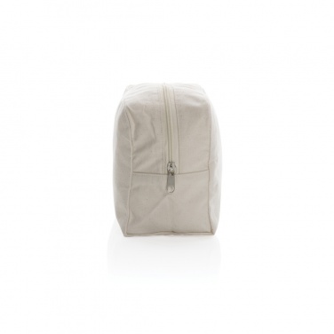 Logotrade promotional product image of: Impact Aware™ 285 gsm rcanvas toiletry bag undyed