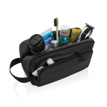 Logo trade corporate gifts image of: Armond AWARE™ RPET toiletry bag