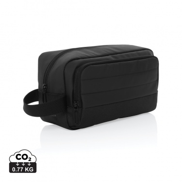 Logo trade advertising products image of: Armond AWARE™ RPET toiletry bag