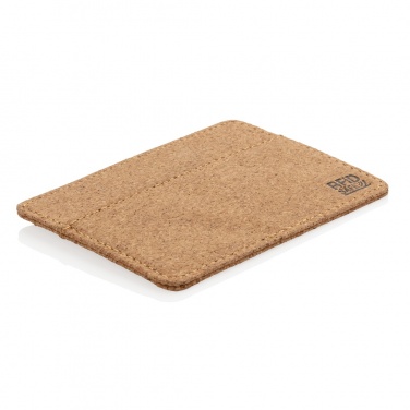 Logo trade business gift photo of: Cork secure RFID slim wallet