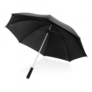 Logotrade promotional product picture of: Swiss Peak Aware™ Ultra-light manual 25” Alu umbrella