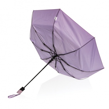 Logo trade corporate gifts image of: 21" Impact AWARE™ 190T mini auto open umbrella