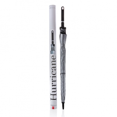 Logo trade promotional giveaway photo of: 27” Hurricane storm umbrella