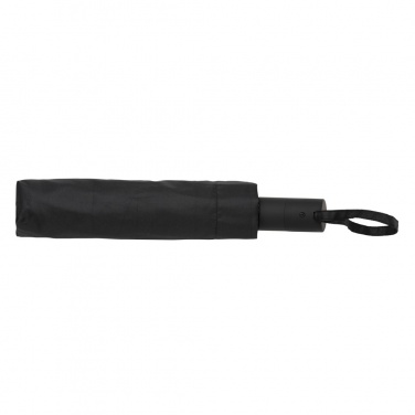Logo trade promotional giveaway photo of: 21" Impact AWARE™ RPET 190T mini auto open umbrella