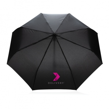 Logo trade promotional merchandise photo of: 21" Impact AWARE™ RPET 190T auto open/close umbrella