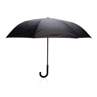 Logo trade promotional giveaways picture of: 23" Impact AWARE™ RPET 190T reversible umbrella