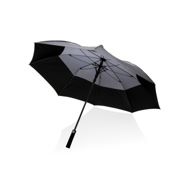 Logotrade promotional gift picture of: 27" Impact AWARE™ RPET 190T auto open stormproof umbrella