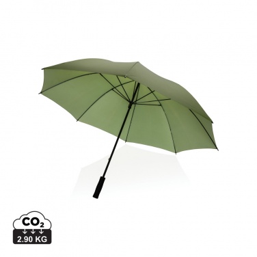 Logo trade promotional items image of: 30" Impact AWARE™ RPET 190T Storm proof umbrella