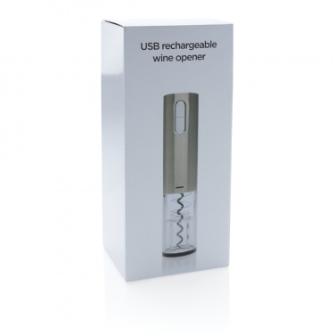 Logotrade promotional gift picture of: Electric wine opener - USB rechargeable