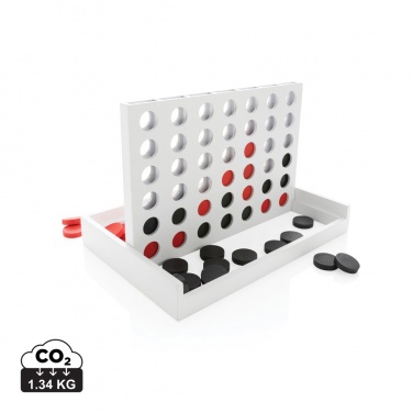 Logotrade promotional item picture of: Connect four wooden game