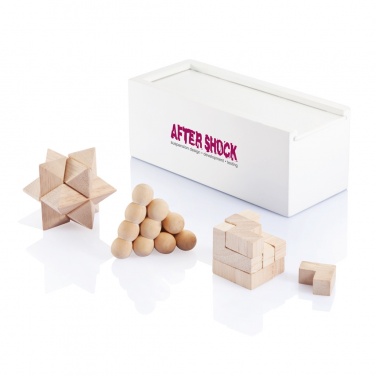 Logotrade promotional items photo of: 3 pcs brain teaser set