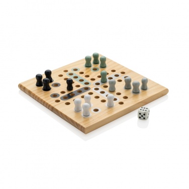 Logo trade advertising products picture of: Claire wooden Ludo game