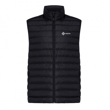 Logo trade promotional giveaways image of: Iqoniq Meru men recycled polyester bodywarmer