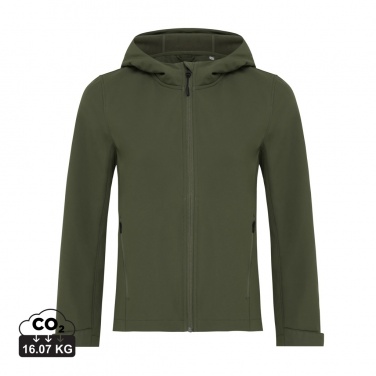 Logo trade promotional product photo of: Iqoniq Makalu women recycled polyester soft shell jacket