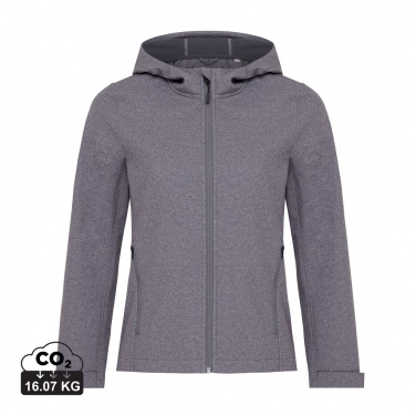 Logotrade advertising product image of: Iqoniq Makalu women recycled polyester soft shell jacket