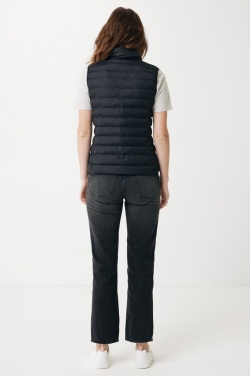 Logo trade advertising products image of: Iqoniq Meru women recycled polyester bodywarmer