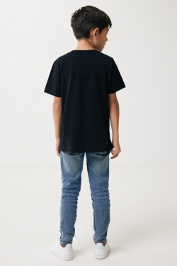Logo trade advertising product photo of: Iqoniq Koli kids lightweight recycled cotton t-shirt