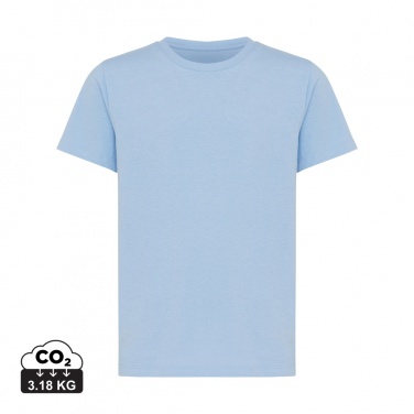 Logo trade promotional products image of: Iqoniq Koli kids lightweight recycled cotton t-shirt