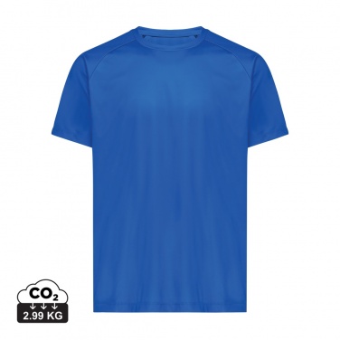 Logo trade promotional gifts image of: Iqoniq Tikal recycled polyester quick dry sport t-shirt