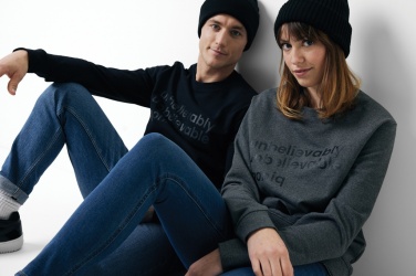 Logotrade promotional giveaway image of: Iqoniq Zion recycled cotton crew neck