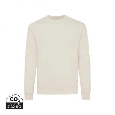 Logo trade promotional products picture of: Iqoniq Denali recycled cotton crew neck undyed