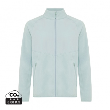 Logo trade promotional merchandise photo of: Iqoniq Talung recycled polyester microfleece zip through