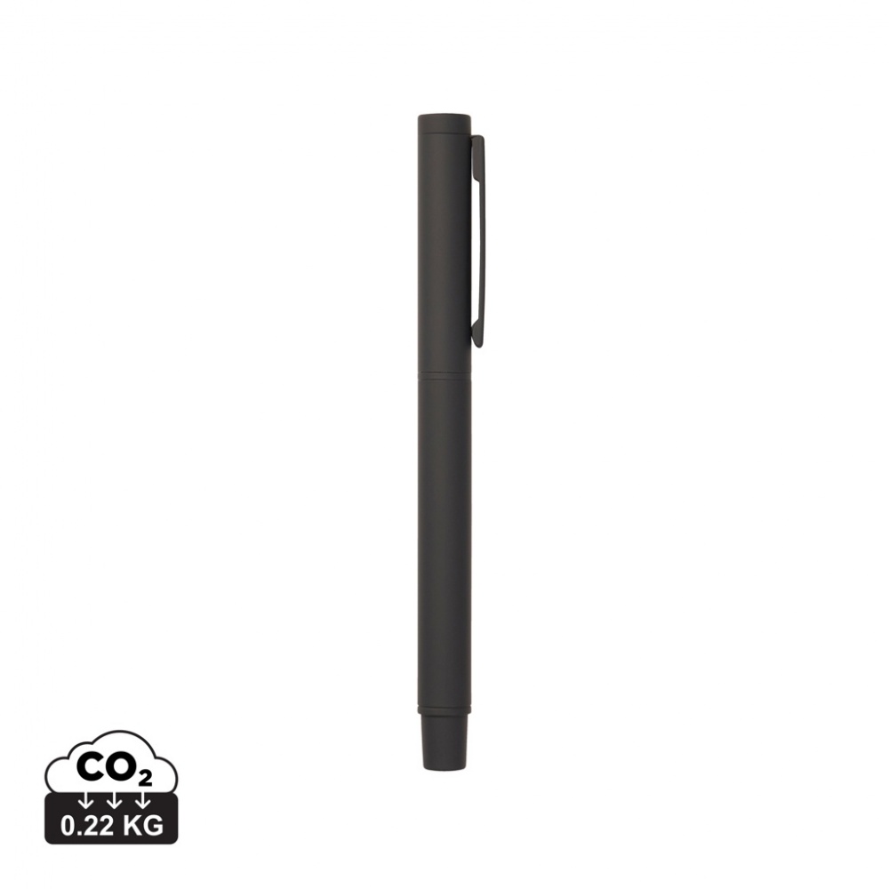 Logo trade promotional merchandise image of: VINGA Baltimore RCS recycled SS pen