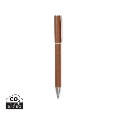 Logo trade corporate gifts picture of: VINGA Timo RCS recycled aluminium pen
